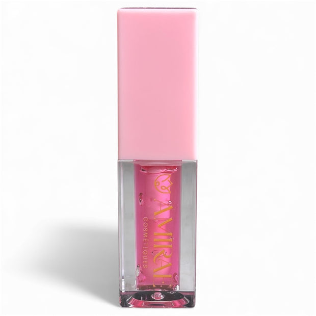 Bubble gum lip oil