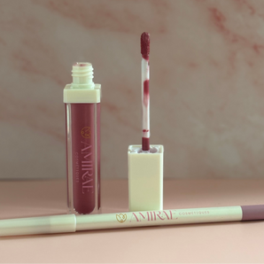 Mi Valentía matte lipstick + lip liner