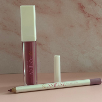 Mi Valentía matte lipstick + lip liner